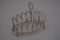 Silver Hallmarked Toast Rack London 1925 For Six Pieces of Toast