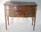 Edwardian Sideboard on Tapering Legs Two Cupboards Two Drawers