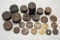 A Collection of 17th18th19th Century UK Copper  Brass Coins