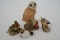 Four Cast Ornamental Figurines of Birds Including Wedgwood Regency Fine Art