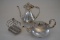 Silver Plated Teapot Maker R  B Together With Silver Plate Coffee Pot and H