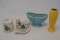 Collection of Sylvac Including a Cruet Set and Two Vases