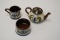 Trio Torquay Pottery Motto Ware Tea Set