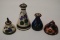 Torquay Pottery Motto Ware Scent Bottles