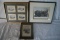 Three 19th Century Framed Coloured Prints Falmouth  St Mawes etc