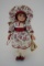 Alberon Porcelain Doll Henrietta Height 30cm