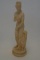 19th  20th C Composite Marble A Santini Figurine of a Classical Female Nude
