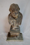 An 18th  19th Century Bust of Dr Samuel Johnson from his home in Litchfield