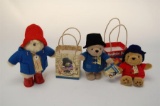 Three Small Traditional Paddington Bear One by Gabrielle Designs Two others
