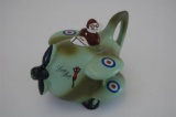 Vintage Carlton Ware Teapot in the shape of Aeroplane  Lucy May