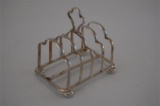 Silver Hallmarke Toast Rack Sheffield 1903 For Four Pieces of Toast