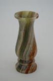 A Green Onyx  Marble Vase Height 18cm