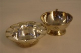 Two Mid 20th Century Silver Plate Ships Bowels including Elder Dempster Lin