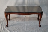 Recent Mahogany Coffee Table Glass Top