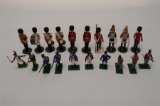 A Collection of Metal Toy Soldiers mainly Scots Guards BlueBox Models 20