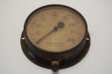 A Vintage Pressure Gauge 15cm Diameter