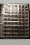 A Folder Containing Silver  Copper Coins of Value including US Cents 186420