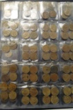 Folder Containing George VI  Elizabeth II Three Pence Coins