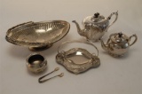 Various 19th  20th Century Silver Plate Items 6