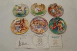 Six Wedgwood My Memories Plates All with certificates of authenticity