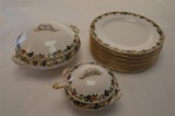 Part Imperial Porcelain Wedgwood  Co Dinner Service Pattern T 9331 41