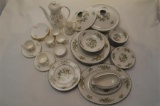 Royal Doulton Tea Service Yorkshire Rose Together With Dinner Service Campa