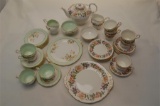 Aynsley Tea Service Together With A Paragon Tea Service