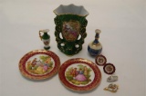 A  Collection of Limoges China Items 9 Items in All