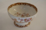 19th Century Oriental CP Co Footed Bowl Diameter 25cm Height 14cm