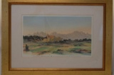 Limited Edition Print Views in South of France by HRH The Prince of Wales n