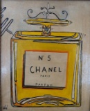 Oil on Board No5 Chanel Paris Perfume Possibly Early 20th Century Hungarian