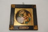 Small Icon Painting Madonna Della Sedia