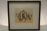 TREVOR PRICE Flower Picking signed limited edition etching 10 of 100