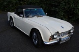 Triumph TR4 1964 Old English White Odometer showing 4538 Miles (3000 in 7 years)