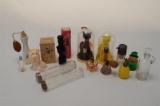 A Collection of Early 20th Century Novelty Perfume Bottles including Avon M