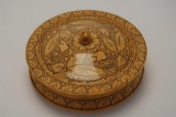 Early 20th Century Persian Lidded Timber Box
