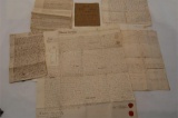 Various 17th and 18th Century Documents Lease Relating to William Granville