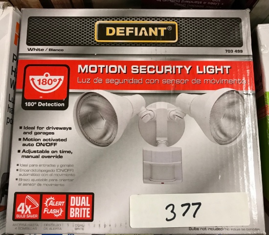 Defiant Motion Secutiry Light