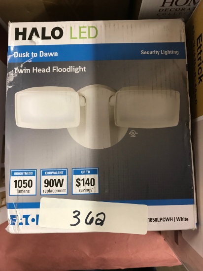 Halo Led Twin Head Floodlight