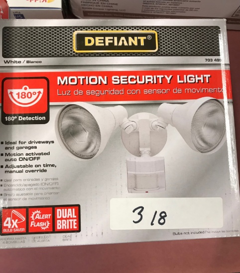 Defiant Motion Secutiry Light
