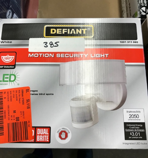 Defiant Motion Security Led Light