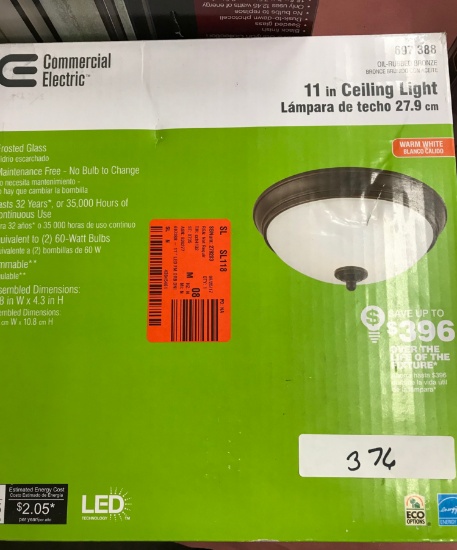 Commercial Electric 11in Ceiling Light