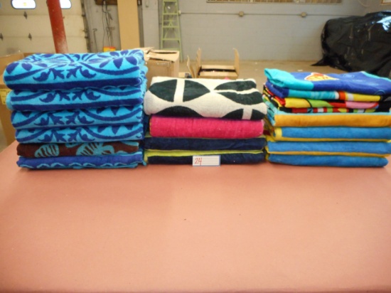 Assortment of Beach Towels