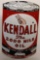 Kendall The 2000 Miles Oil Curved Porcelain Sign