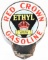 Very Rare Red Crown Ethyl Gasoline Porcelain Sign