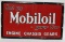 Early Mobil Engine Chassis Gears Porcelain Sign