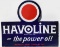 Havoline The Power Oil Porcelain Flange Sign