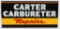 Carter Carbureter Repair Tin Sign