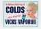 Vicks Vaporub Tin Sign