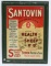 Rare Pettifer Santovin Sheep Health Tin SIgn